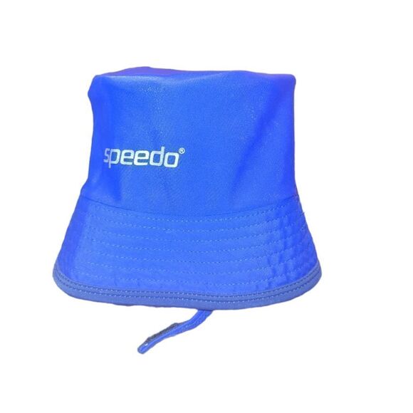 SPEEDO Toddler Boys UV Bucket Hat Blue Summer Sun Hat S/M - Picture 1 of 13